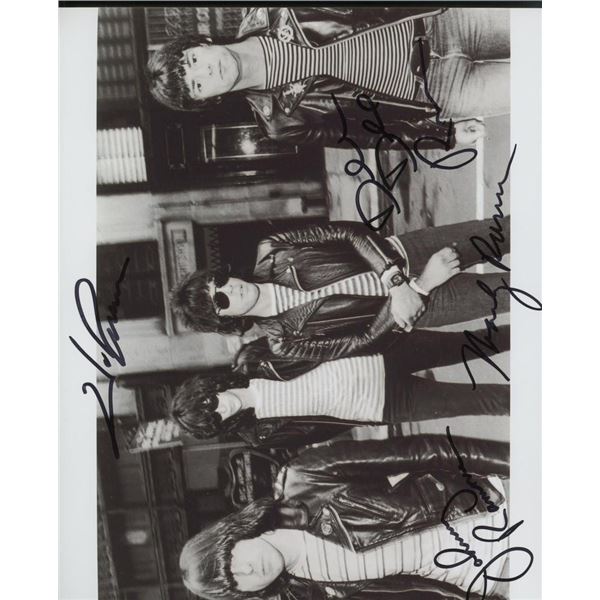 The Ramones facsimile signed photo