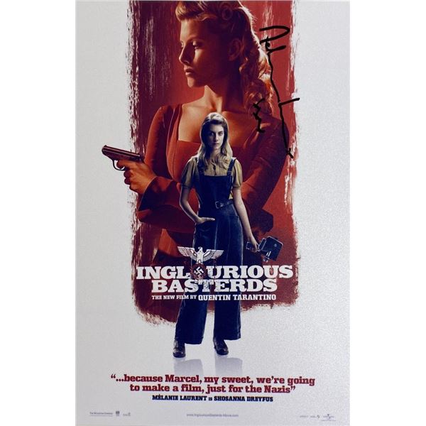 Inglourious Basterds Melanie Laurent facsimile signed  movie photo