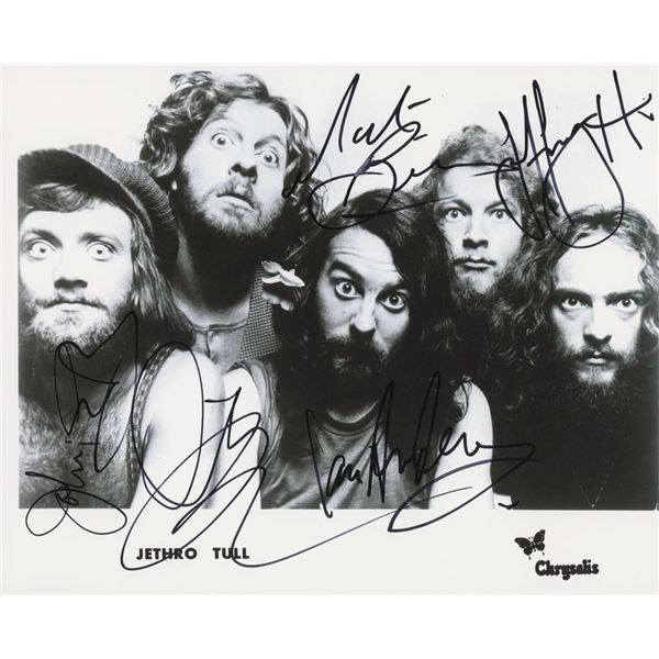 Jethro Tull facsimile signed photo