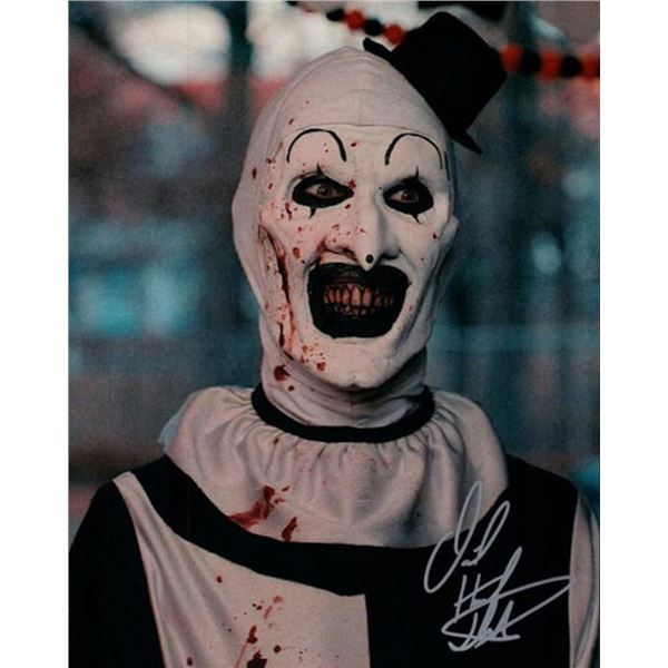 Terrifier David Howard Thornton facsimile signed photo