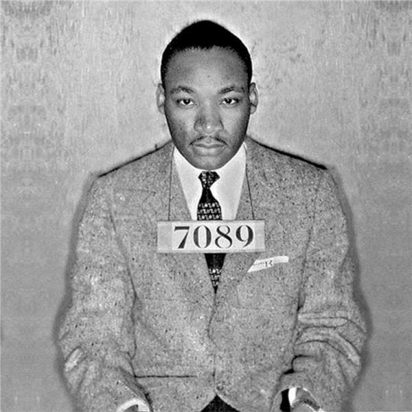 Martin Luther King Jr. Mugshot