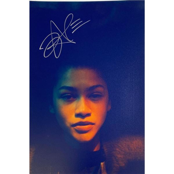 Zendaya facsimile signed photo