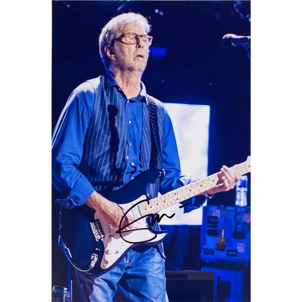 Eric Clapton facsimile signed photo