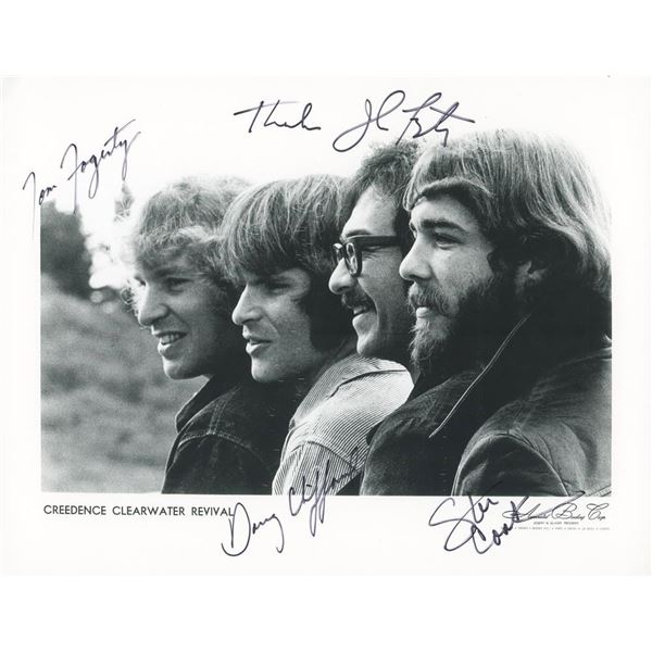 Creedence Clearwater Revival facsimile signed photo