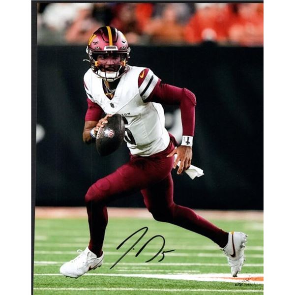 Washington Commanders Jayden Daniels facsimile signed photo