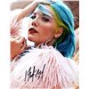 Image 1 : Singer Halsey facsimile signed photo