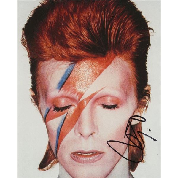 David Bowie facsimile signed photo
