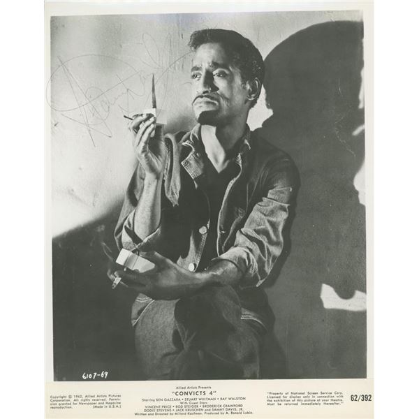 Sammy Davis Jr. facsimile signed photo