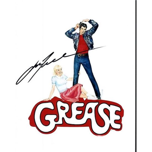 Grease John Travolta facsimile signed photo