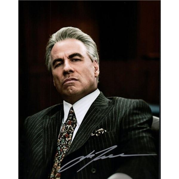 Gotti John Travolta facsimile signed photo
