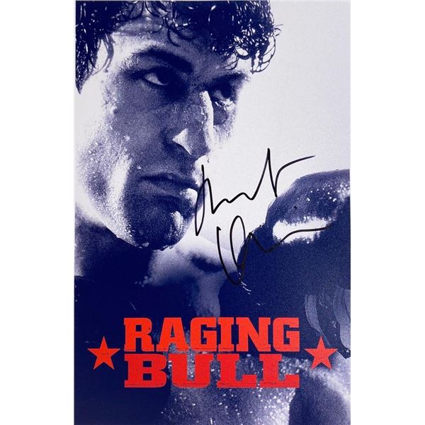 Raging Bull Robert De Niro facsimile signedphoto