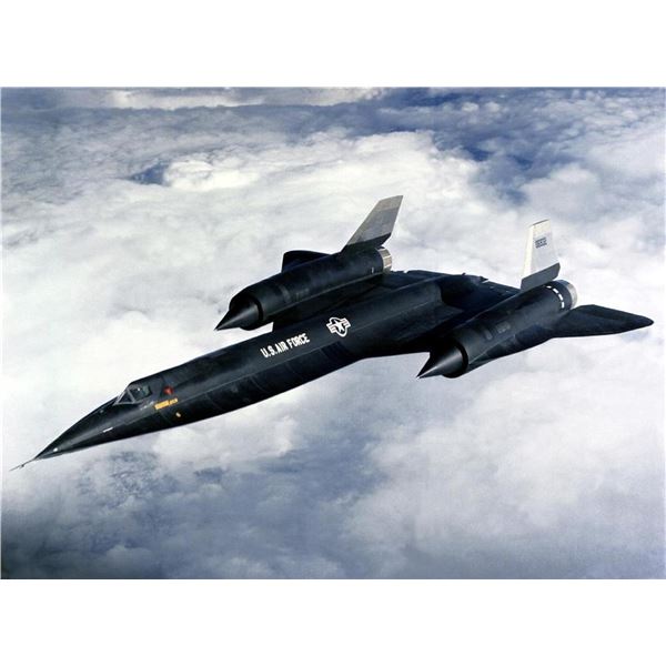 U.S. Air Force A-12 Blackbird #06932  aircraft reprint photo