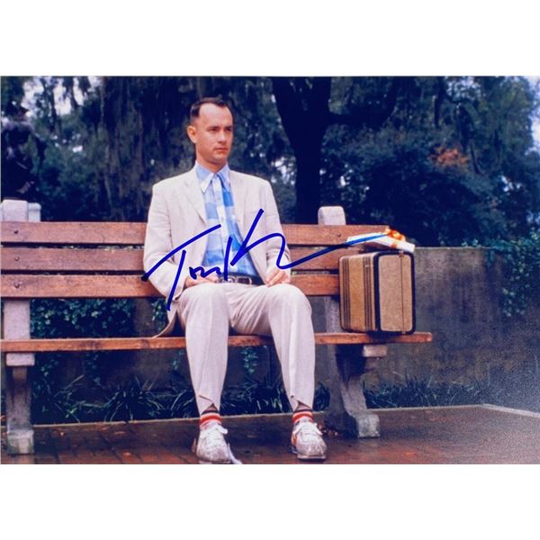 Forrest Gump Tom Hanks facsimile signed  movie photo