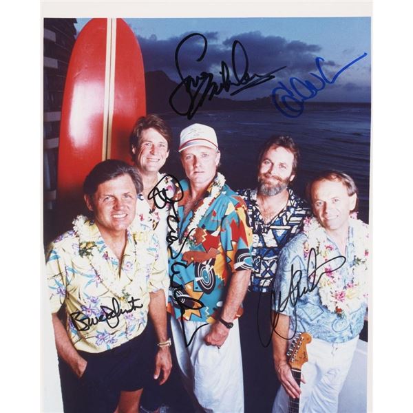 The Beach Boys facsimile signed photo