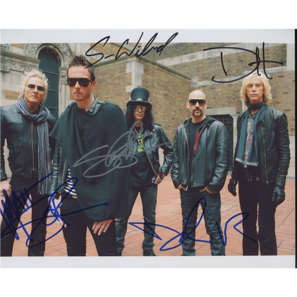 Velvet Revolver facsimile signed photo