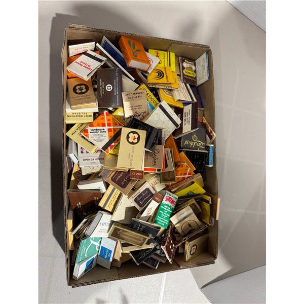 Vintage matches,Tim  Hortons,  landmark motors, Mr. mugs, coffee, and donuts and many more
