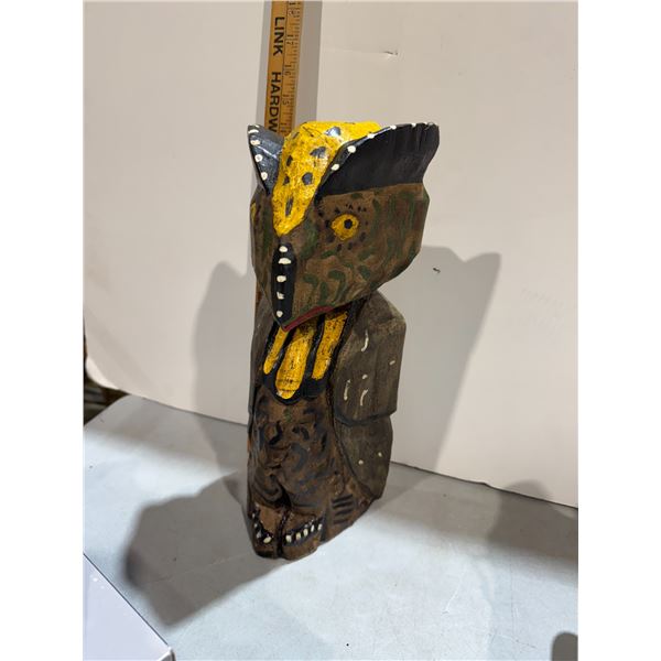 likely a Pacific Northwest First Nations-style carving