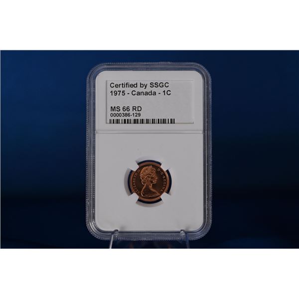 Canada 1975 1 Cent SSGC MS 66 RD
