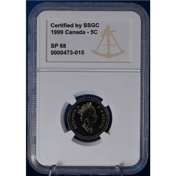 Canada 1999 5 Cent SSGC SP 68
