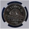 Image 3 : Canada 2001P 5 Cent SSGC MS 65