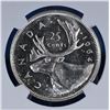 Image 3 : Canada 1964 25 Cent SSGC MS 65