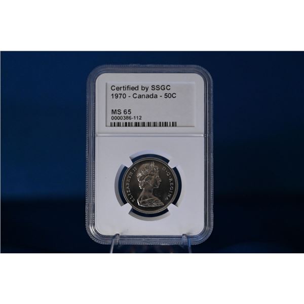Canada 1970 50 Cent SSGC MS 65