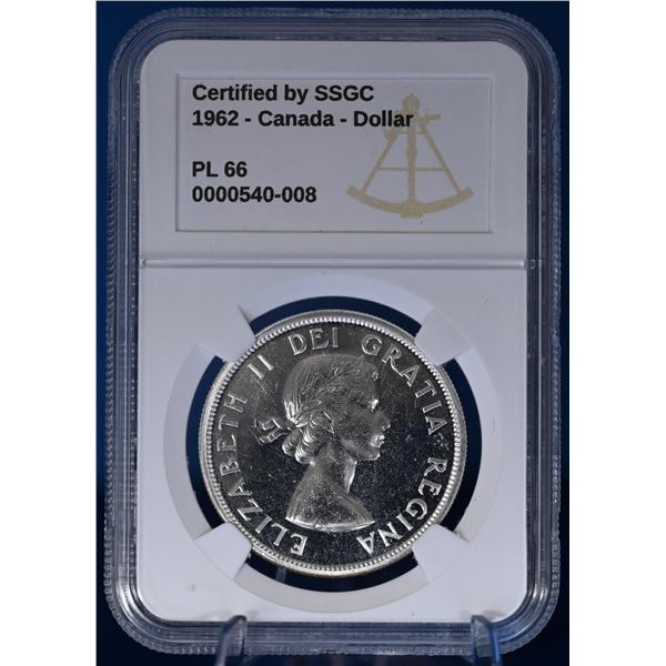 Canada 1962 1 Dollar SSGC PL 66