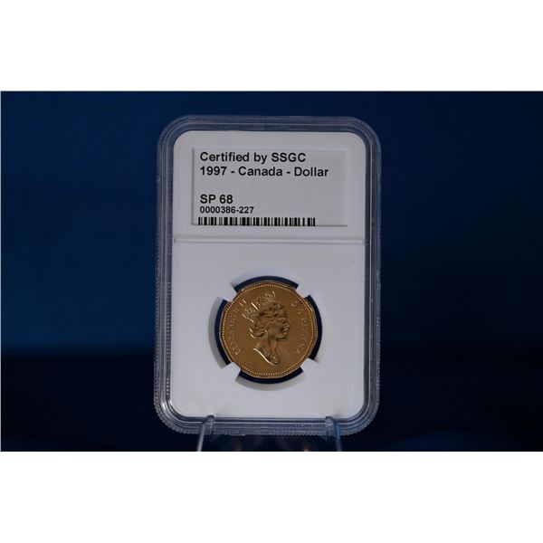 Canada 1997 1 Loonie Dollar SSGC SP 68