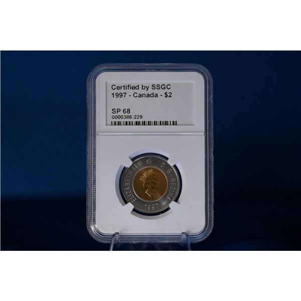 Canada 1997 2 Dollar SSGC SP 68