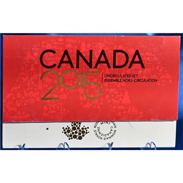 Canada 2015 Uncirculated Proof Like set