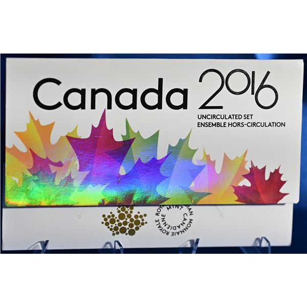 Canada 2016 Uncirculated Proof Like set