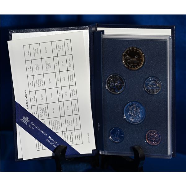Canada 1992 Specimen six coin set