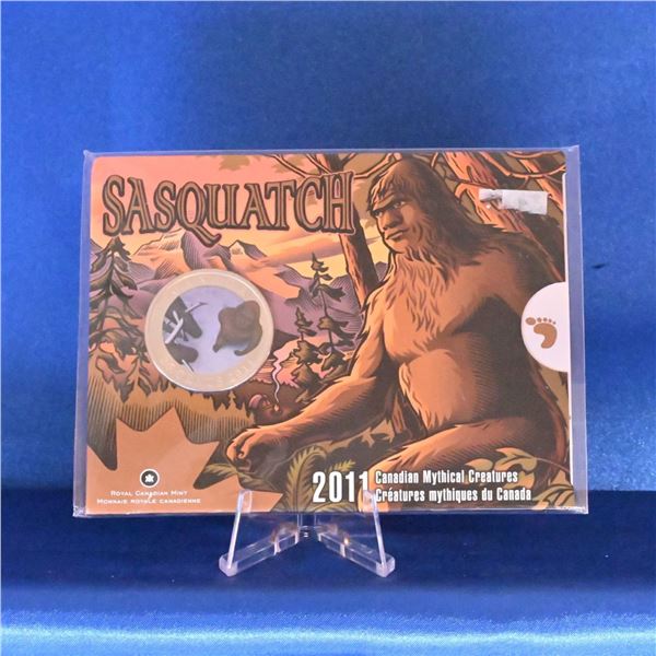 Canada 2011 25 Cent Mythical Creatures Sasquatch