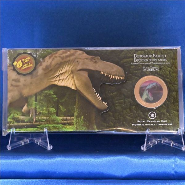 Canada 2010 3D Lenticular Coin set Albertosaurus