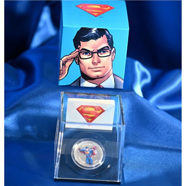 Canada 2013 $15 75th Anniversary of Superman™ Modern Day  - Pure Silver Coin (Tax Exempt)