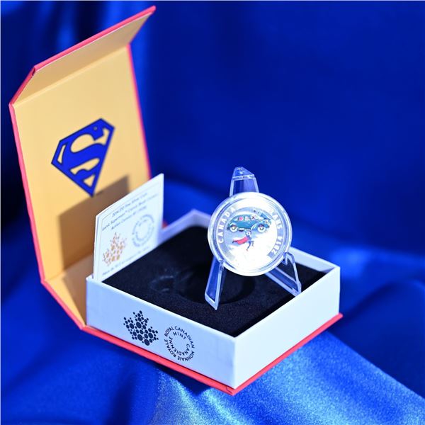 Canada 2014 $10 Iconic Superman™ Comic Book Covers, Action Comics #1 (1938) Pure Silver Coi