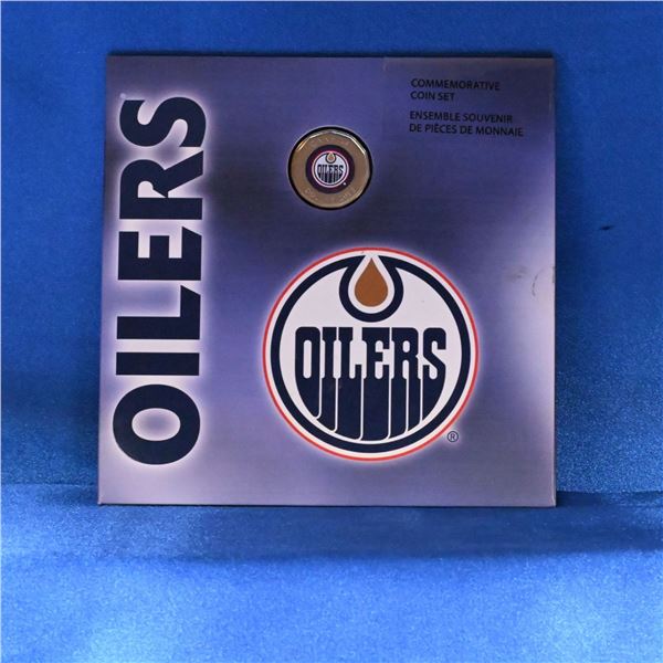 Canada 2008 Edmonton Oilers Uncirculated seven coin set