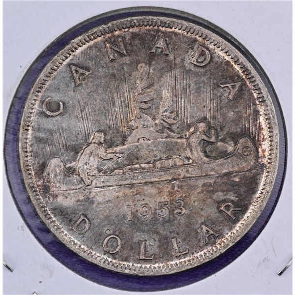 Canada 2X Silver Dollar 1953 & 1954