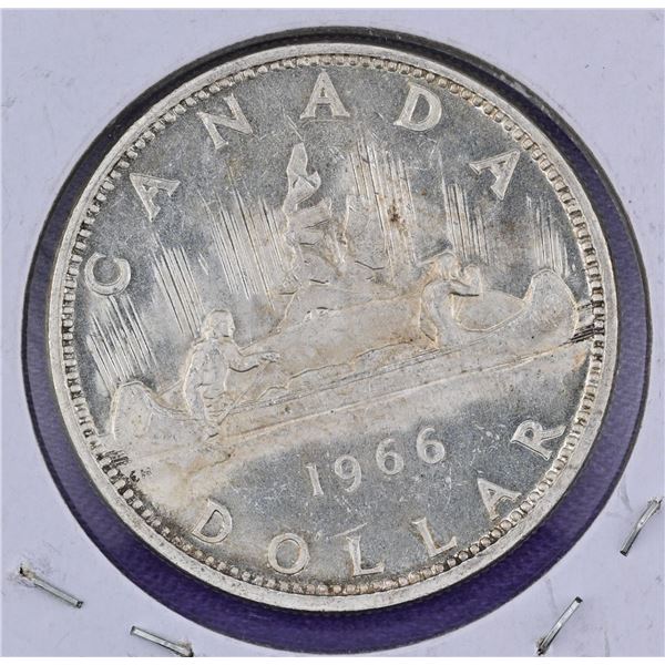 Canada 2X Silver Dollar 1966 & 1967