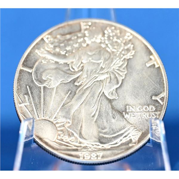 USA 1987 Silver Eagle