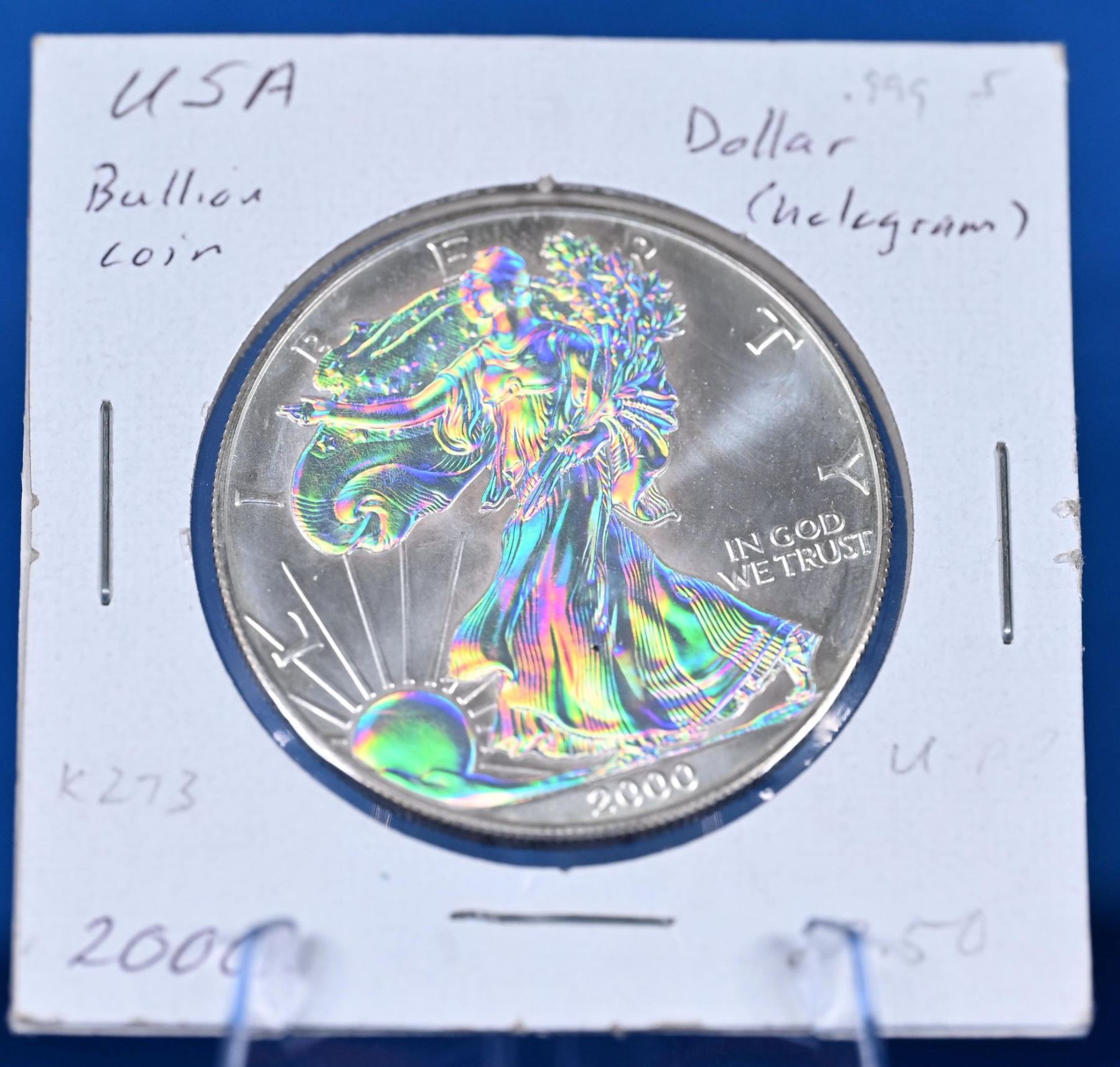 USA 2000 Silver Eagle