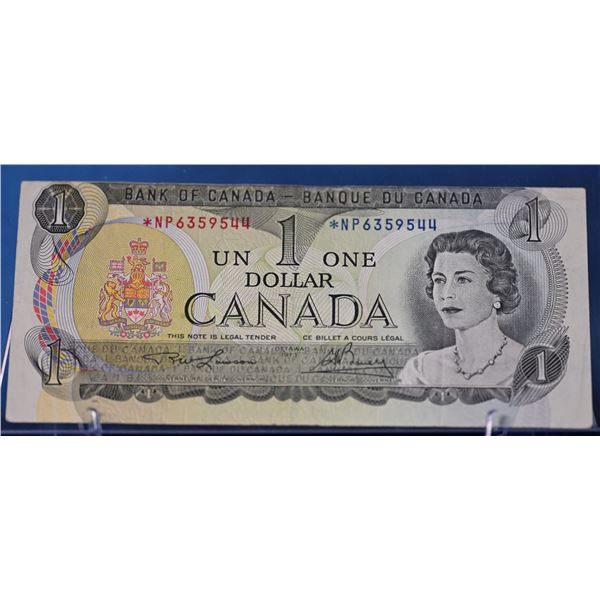 BC-46aA 1973 1 dollar - Lawson-Bouey - Replacement *NP6359544 VF to EF condition