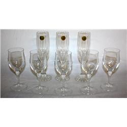 Lot of French Crystal and Crystal Glasses