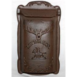 Vintage Cast Iron Mail Box