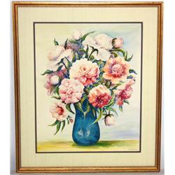 Lot of 5 Paintings--2 Oils & 3 Water Colors