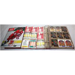 Album of Collectible Basketball Cards