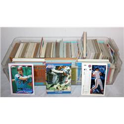 Box Lot of Collectible Sports Cards