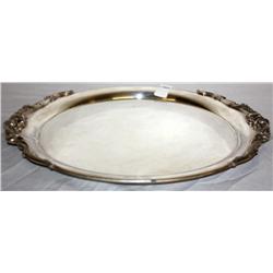Lunt Silverplated Charger