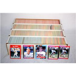 Lot of Late 1980's Baseball Cards Approx. 1000