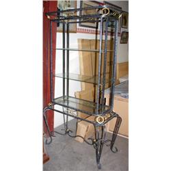 Glass and Metal Shelf